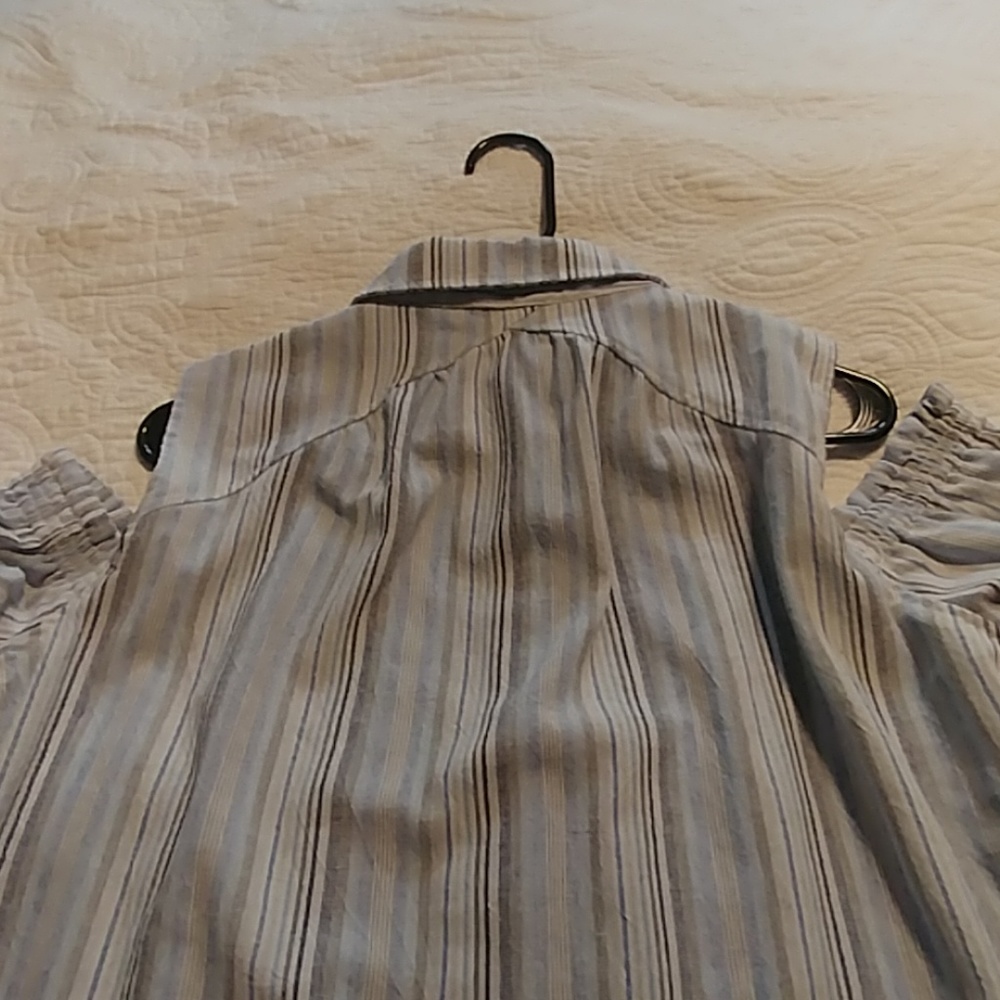 Shoulderless blouse - Picture 3 of 4